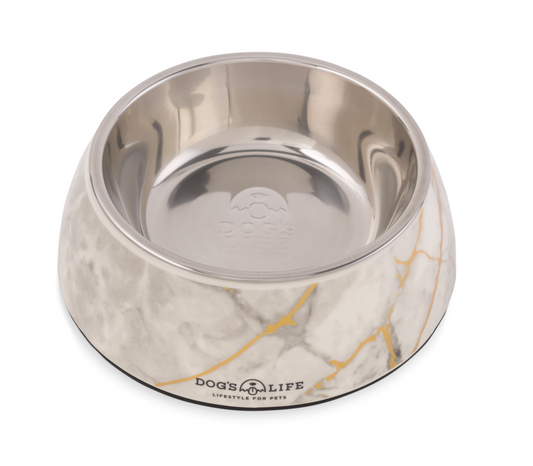 dogs life bowl Marble M