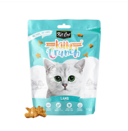 Kit Cat Lamb Kitty Crunch Treats - 60g