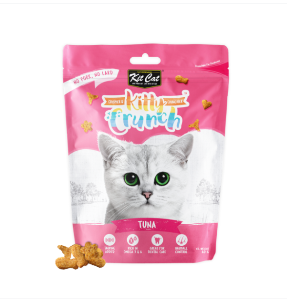 Kit Cat Tuna Kitty Crunch Treats - 60g