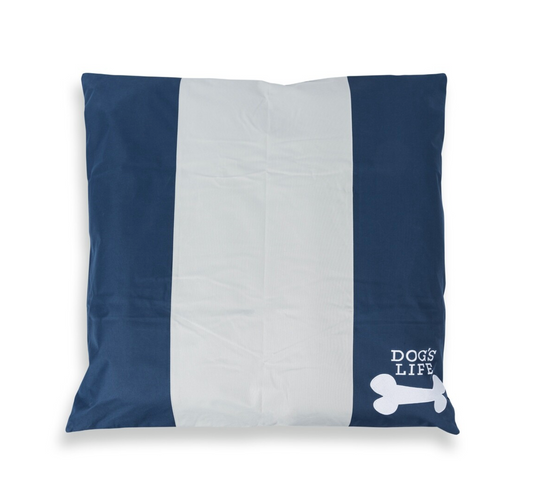 Dogs life square bones blue L