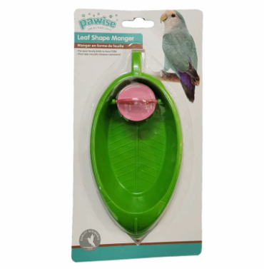 Pawise leaf shape bird bath
