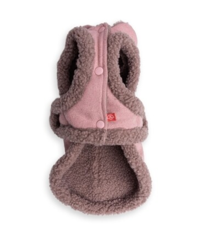 Dogs life wool winter jacket pink L