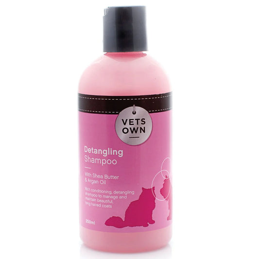 Vets own detangling shampoo