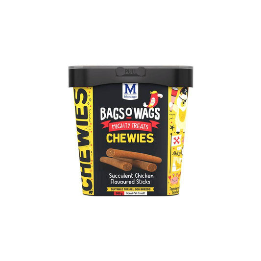 MONTEGO BAGS O' WAGS CHICKEN STICKS 500g