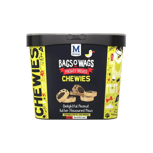 Montego bag o wags peanut butter paws 1.5kg