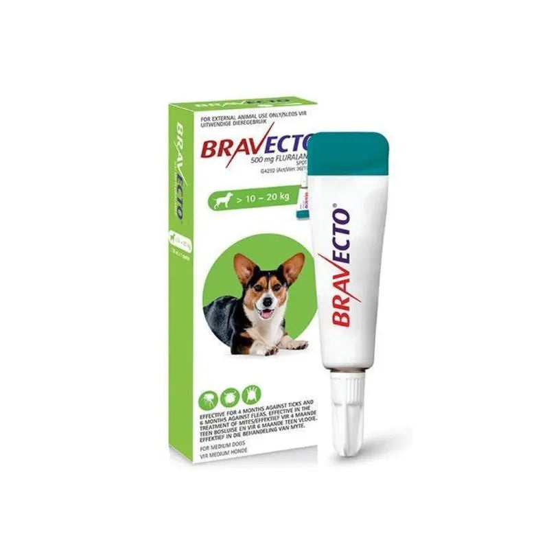 Bravecto Spot-On Dog 10-20kg Tick & Flea Treatment