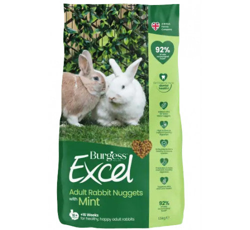 burgess rabbit with mint 1.5kg