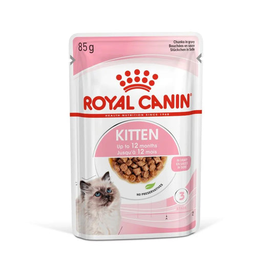Royal canin kitten wet food pouch 85g