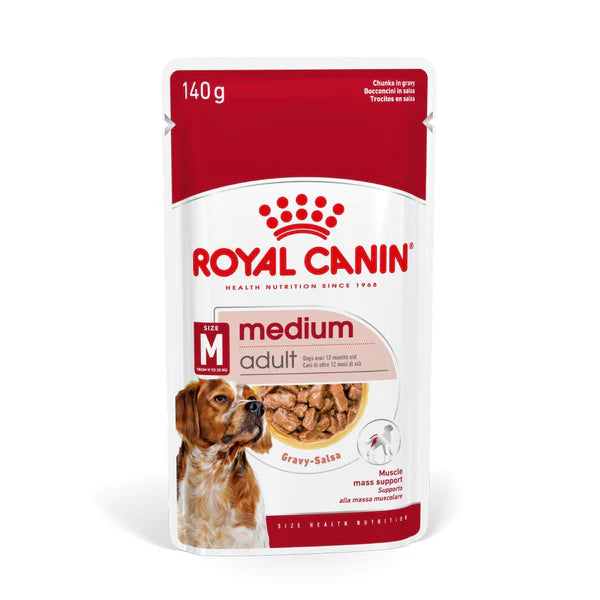Royal Canin Medium Adult Wet Food Pouches 85G