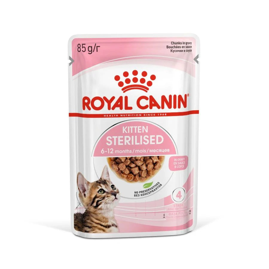 Royal canin kitten sterilized gravy 85g