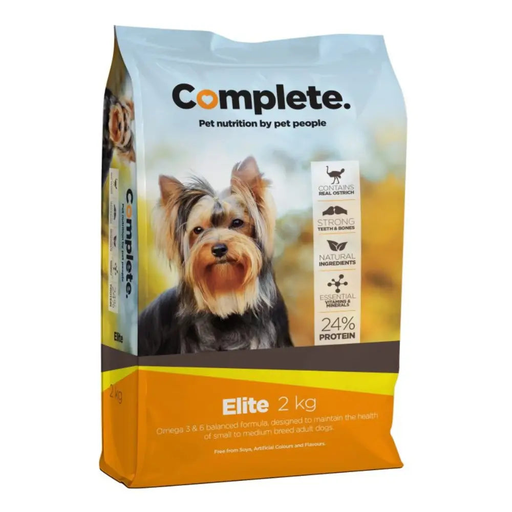 complete elite small to med breed 2kg
