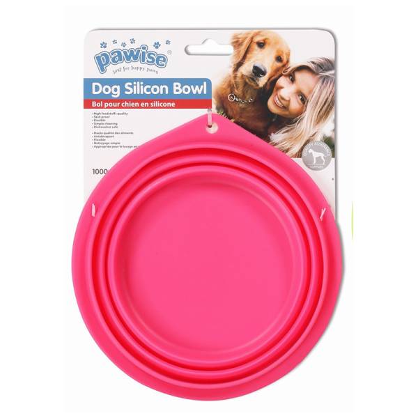 Pawise silicone dog bowl 500ml