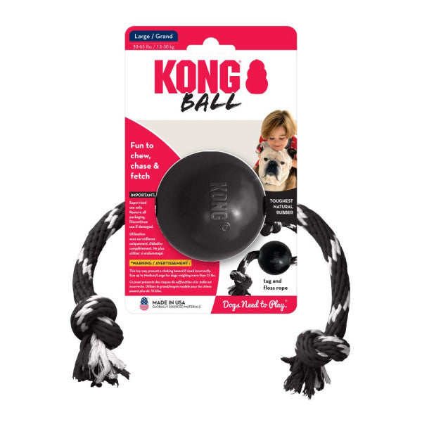 Kong extreme ball with rope L