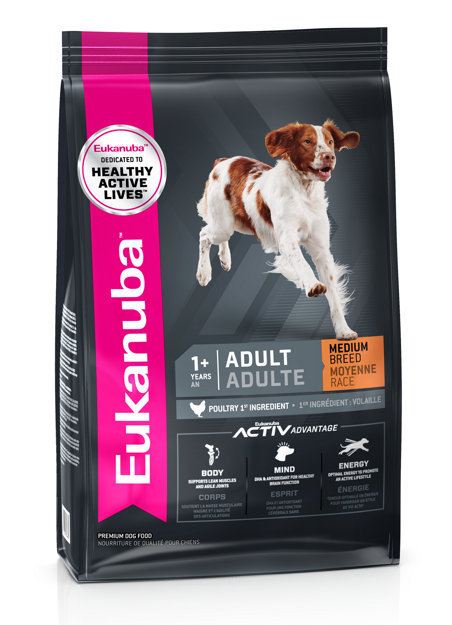 Eukanuba Medium Breed Adult Dog 9kg chicken