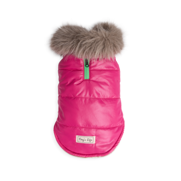 Dogs life winter gilet puffer hot pink M