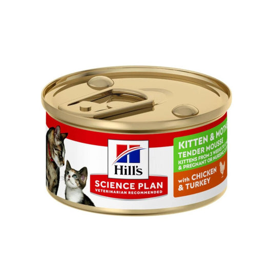 Hill's Kit & Mother Chicken & Turkey Wet Cat Food - 85g