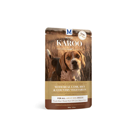 Montego Karoo dog wet food lamb