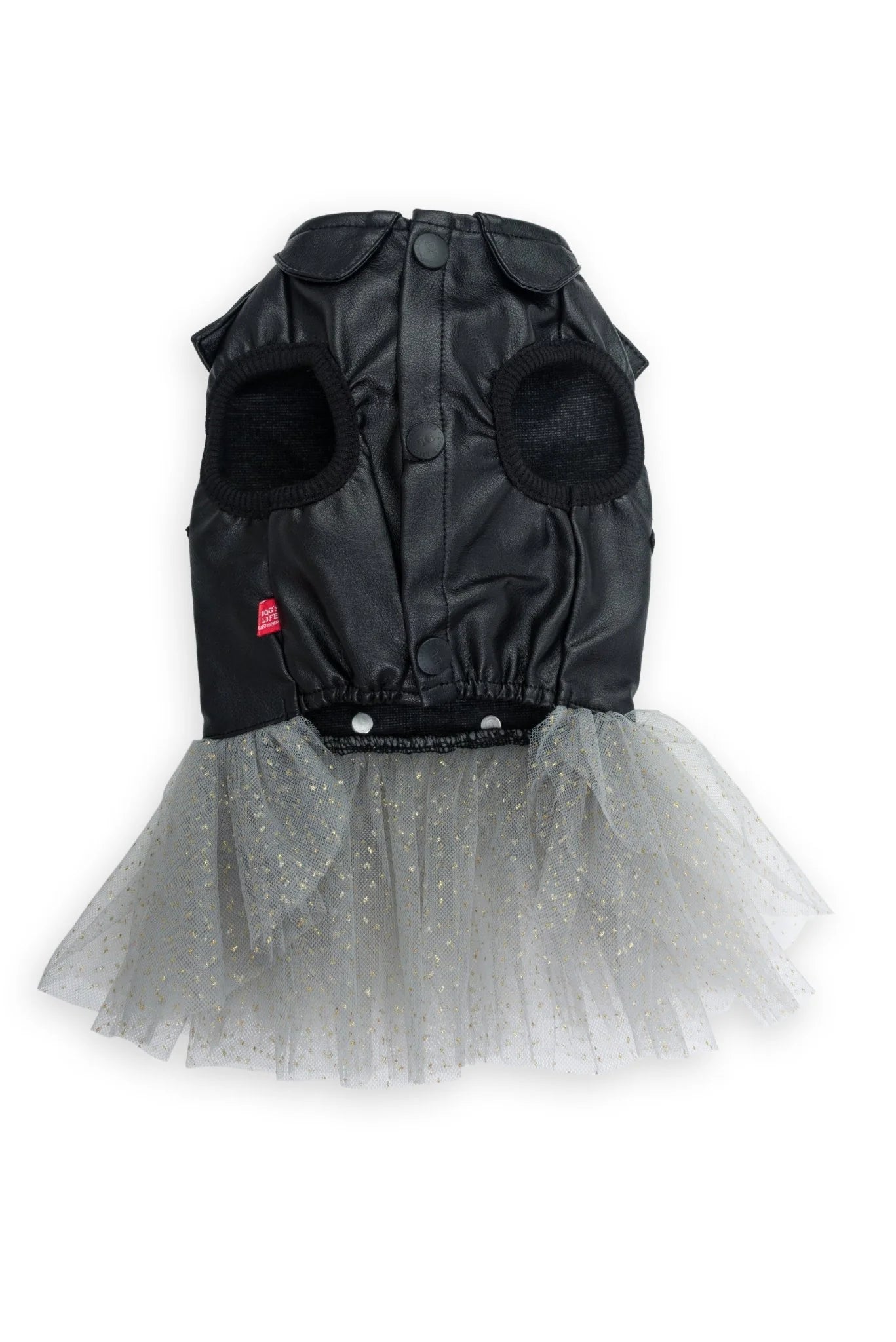 Dogs life leopard zipper XS