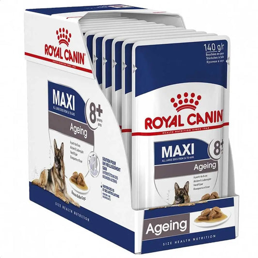Royal Canin Maxi Ageing 8+ Gravy 10x140g