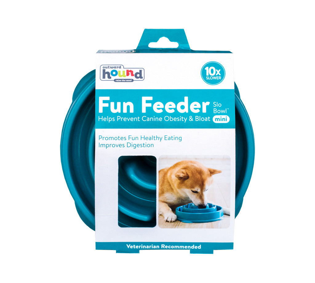 Outward hound dog bowl slow feeder