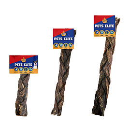 Pets Elite Treat Twister Pork Pack of 4