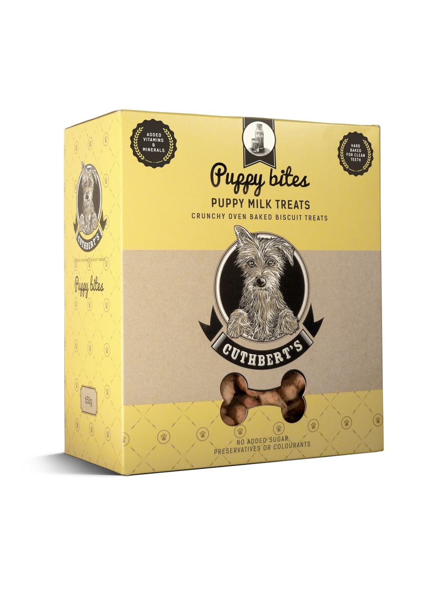 Cuthberts puppy bites biscuits 650g