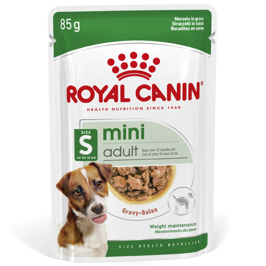 Royal canin mini adult wet sachets 85g single