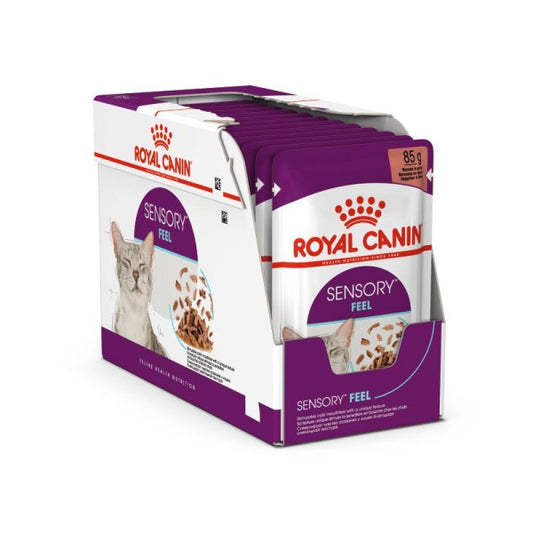 Royal canin sensory feel cat wet food 85g x12