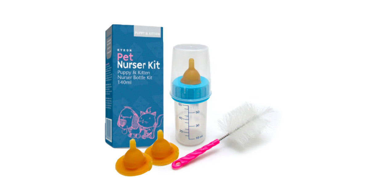 Kyron Puppy & Kitten Nurser Bottle Kit 140ml