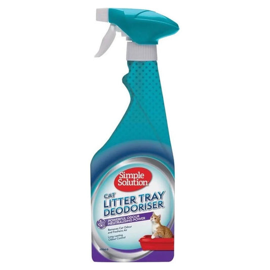simple solution cat litter tray spray 500ml