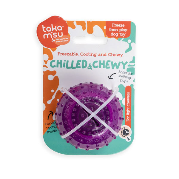 dogs life ice ball purple