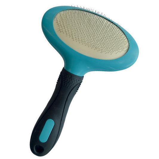 M-Pets Oval Slicker Brush L